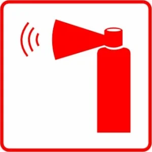 Handheld Emergency Alarm Sticker