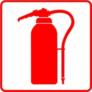Fire Extinguisher Sticker
