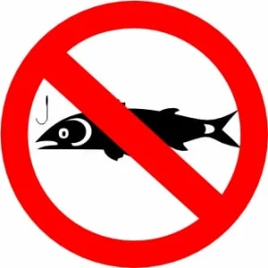 Fishing prohibited