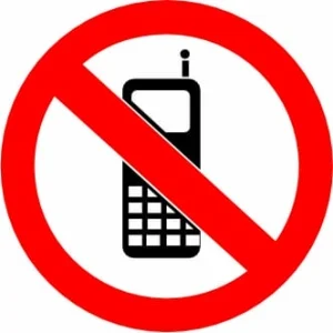 Cellphones-prohibited