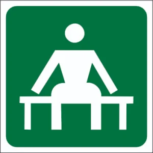 Waiting Place Sticker