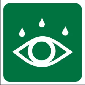Eye Wash Stickers
