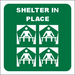 Shelter In Place Stickers