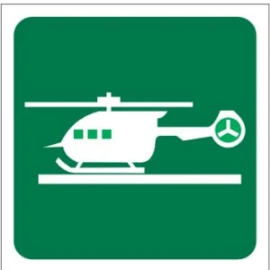 Helicopter Pad Stickers