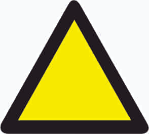 General Warning of Hazard Sign