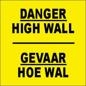 KM004 - Danger High Wall