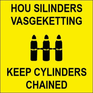 KM017 - Keep Cylinders Chained