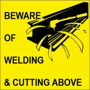 KM019 - Beware of welding & Cutting