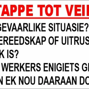 KM050 - VIER STAPPE TOT VEILIGHEID