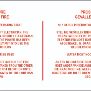KM064 - Procedure In case of Fire