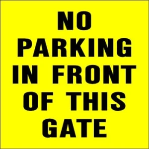 KM092 - No Parking