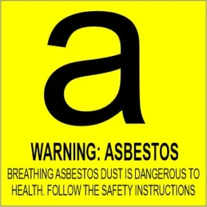 KM095 - Warning: Asbestos