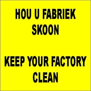 KM097 - Keep Your Factory Clean