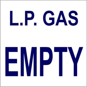 KM121 - Gas Empty