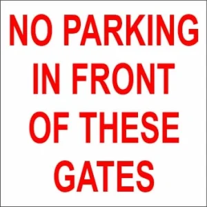 KM130 - No Parking