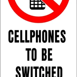 KM181 - Cellphones To Be Switched Off