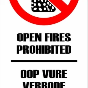 KM182 - Open Fires Prohibited