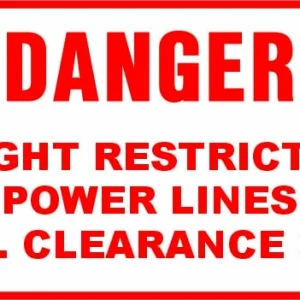 KM238 - Danger Height Restriction
