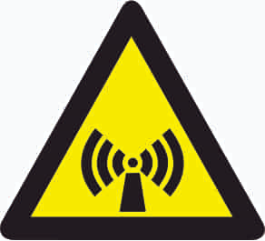 Beware of Radiation Sign