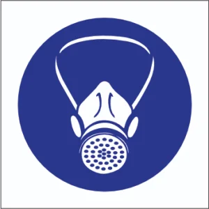 Respiratory Protection Shall Be Worn Sticker