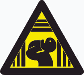 Warning of Confined Space Sign