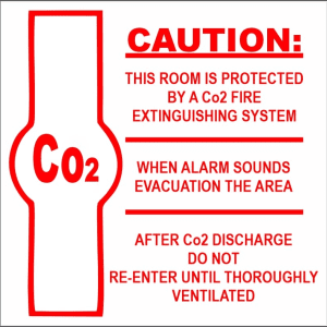 FB 22 Caution This room is protected by